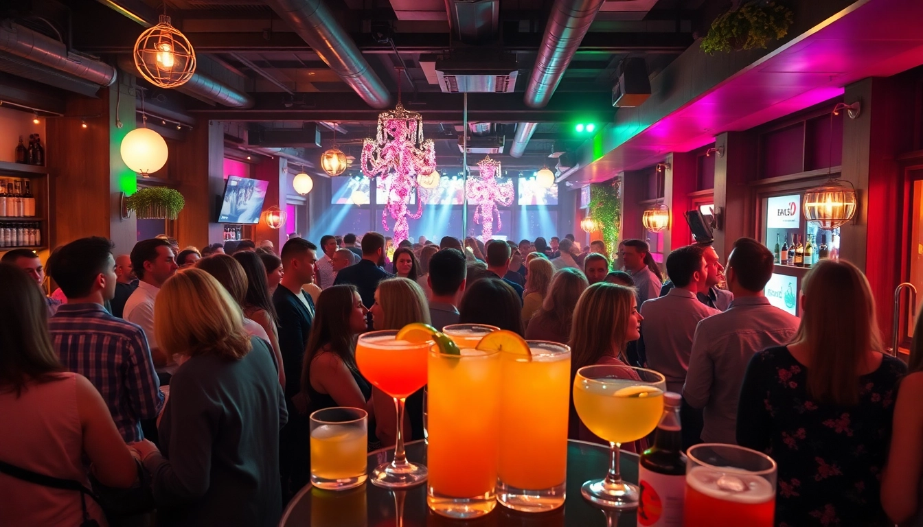 Join Unique Berlin Events for a lively after-work party featuring vibrant drinks and cheerful crowds.