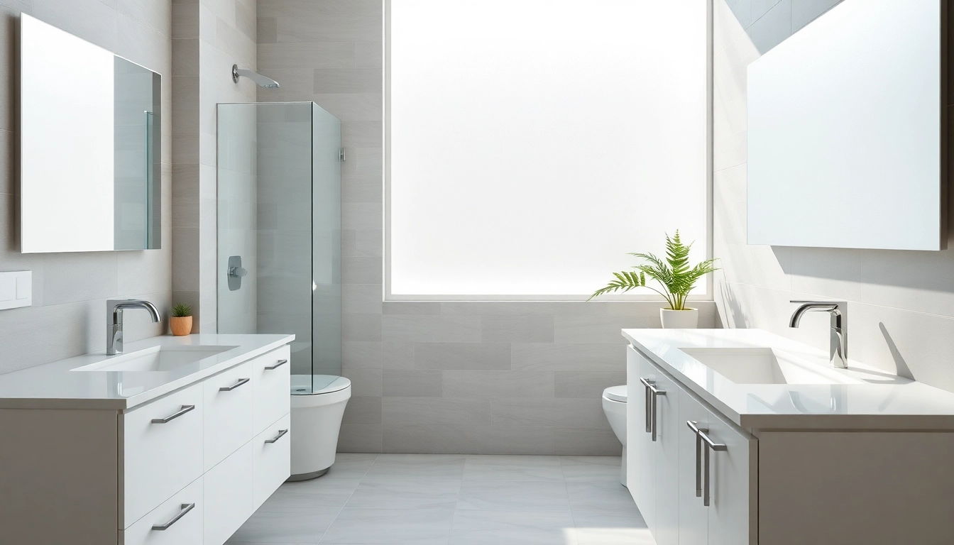 Transforming bathroom remodels with modern designs and elegant fixtures.