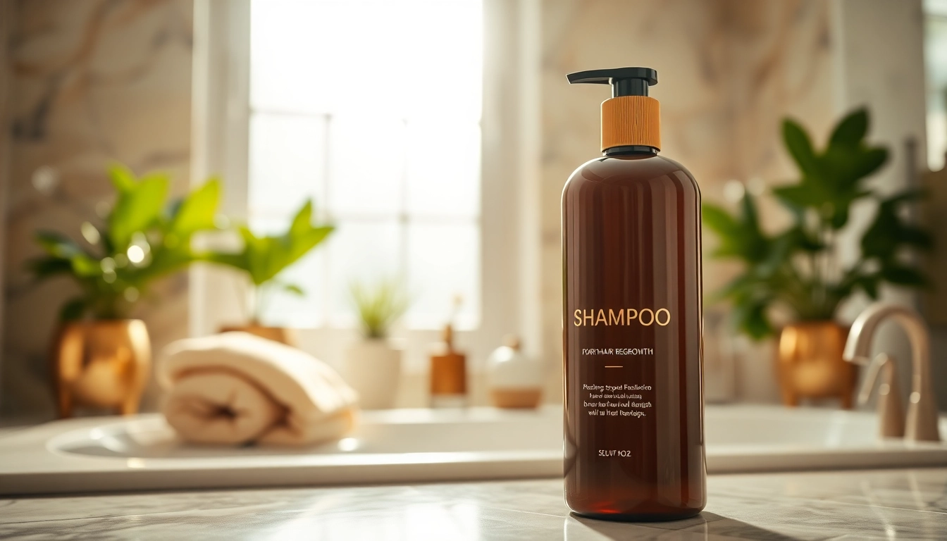 Revitalize your hair with our premium shampoo for hair regrowth, designed for luxurious care.