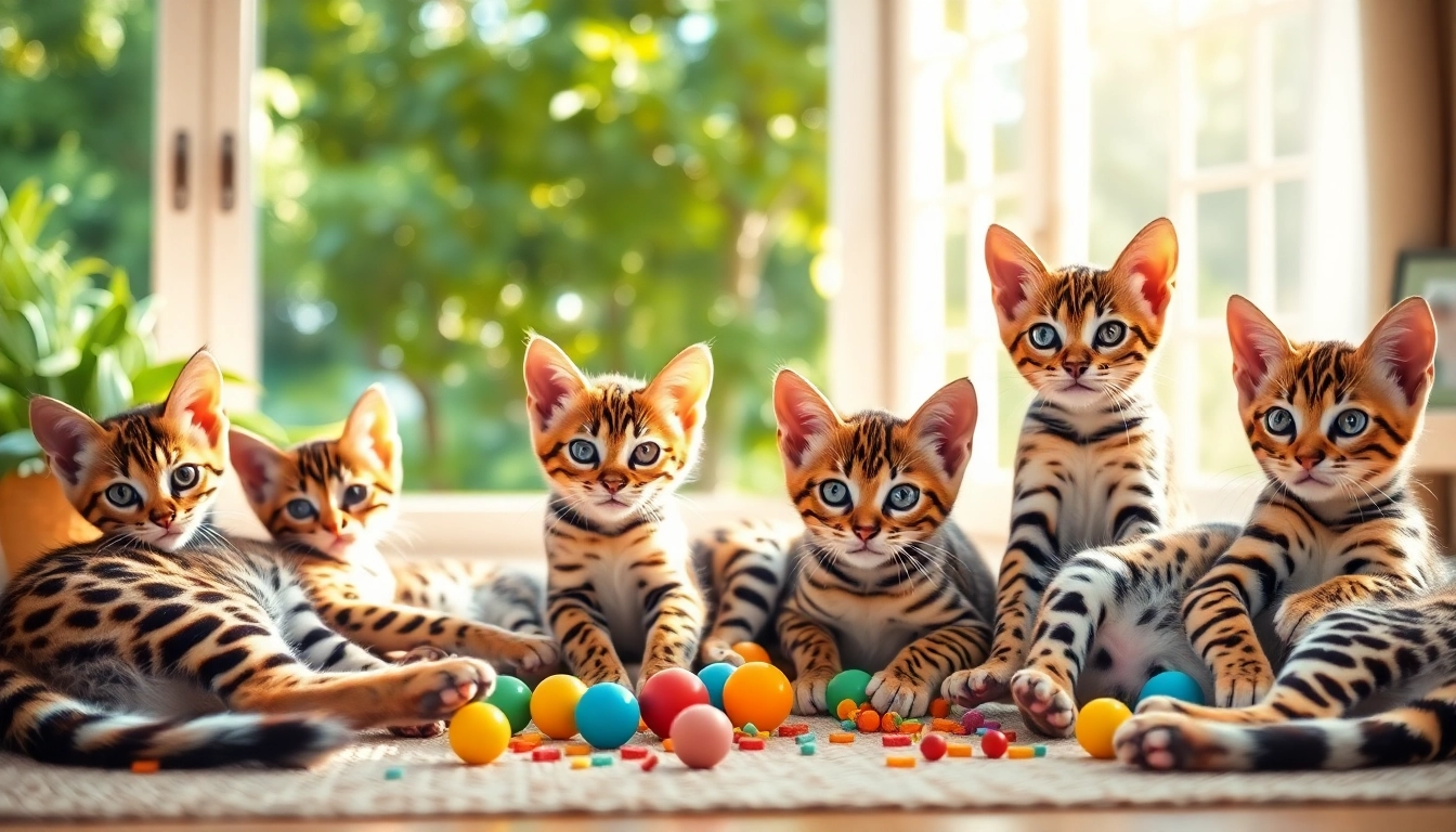 Explore the playful Bengal kittens at Bengal Breeders Orange County, showcasing their unique personalities and beauty.