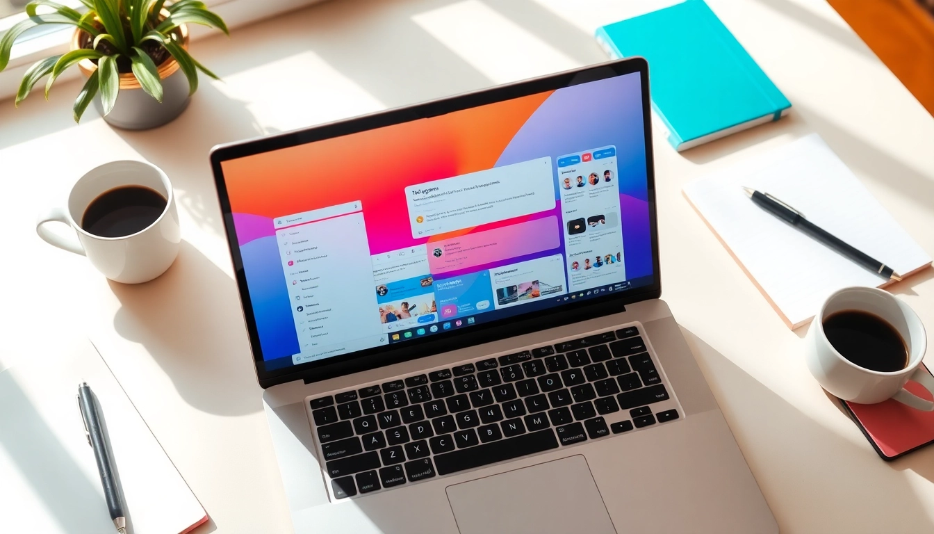 Using telegram电脑版中文 on a laptop to enhance seamless communication and productivity.