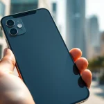 View the sleek iPhone 16 Pro Max in hand, perfect for those looking to buy iphone 16 pro max today.