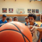 Train at Takeover Basketball Academy with young athletes improving their skills on the court.