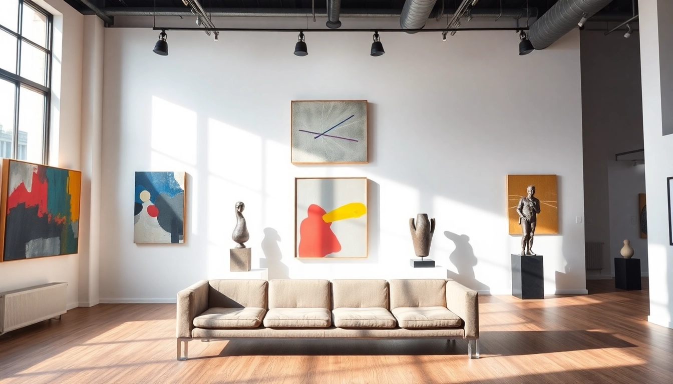 Visit the in lieu gallery to experience contemporary art in a vibrant urban environment.