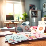 Send greeting cards London with personalized designs and vibrant colors showcasing love and celebration.