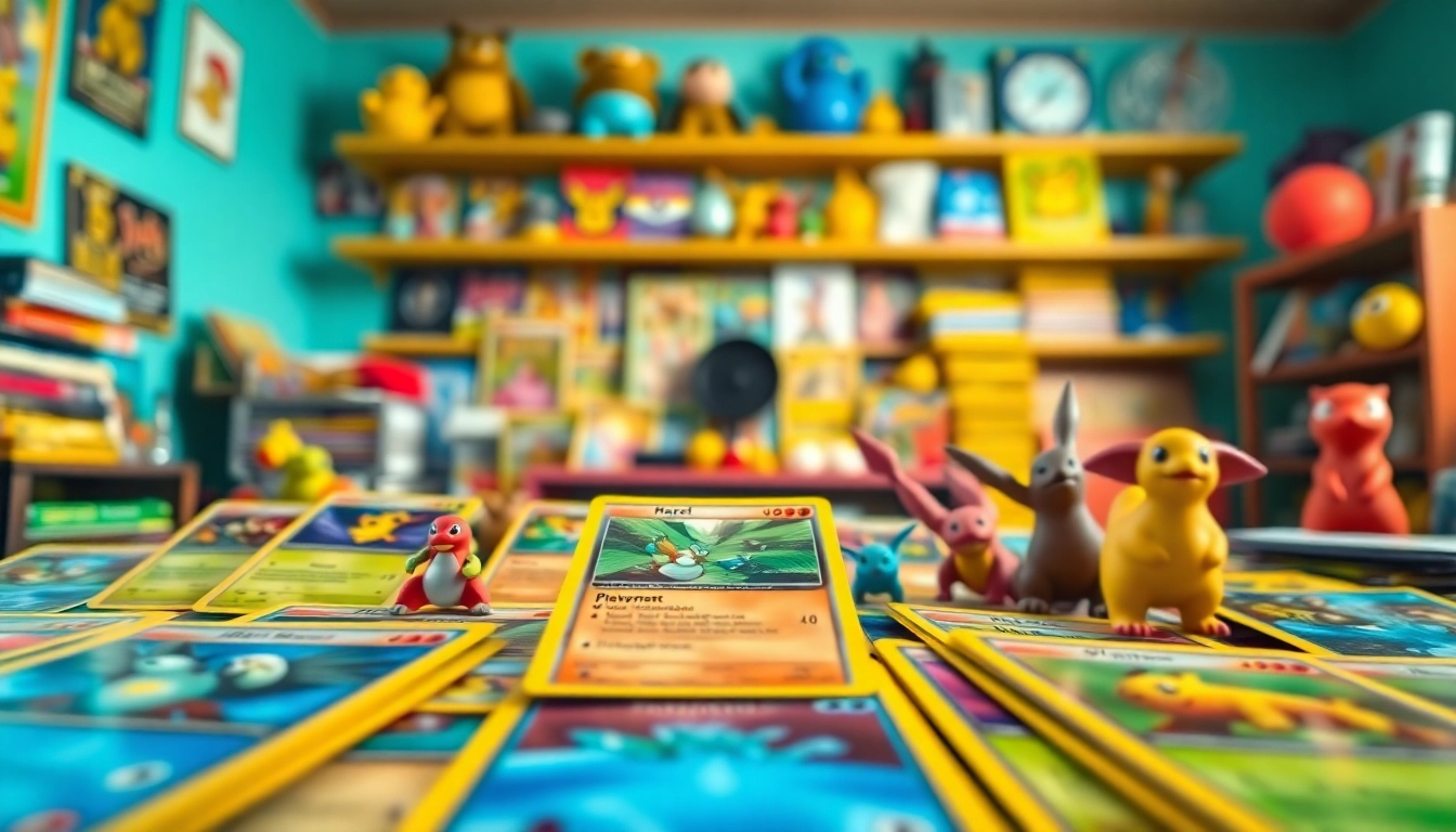 Showcase of real pokemon cards in India highlighting rare cards and vibrant setting.
