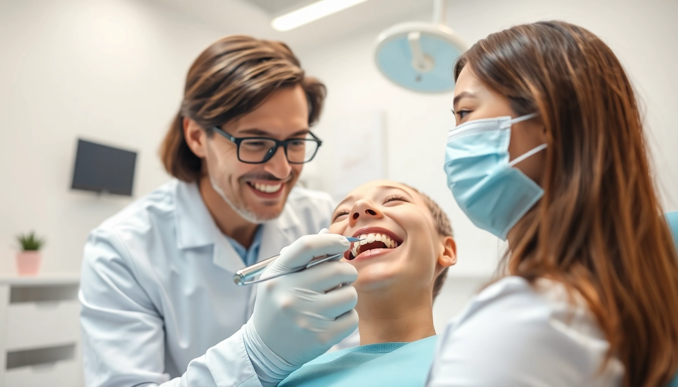 Schedule checkups with a dentist in a welcoming clinic environment, showcasing comfort and care.
