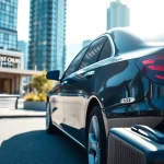 Experience reliable car service vancouver bc with a luxurious sedan ready for your journey.