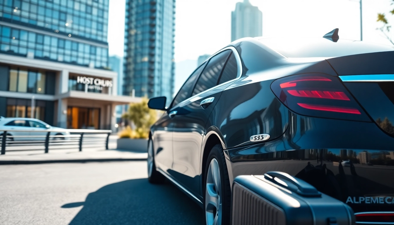 Experience reliable car service vancouver bc with a luxurious sedan ready for your journey.